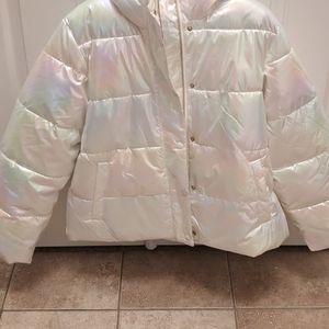 J.Crew Shimmery Puffer Jacket